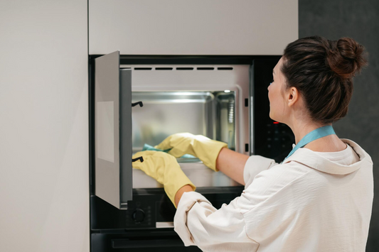 Consejos para limpiar microondas sin productos químicos agresivos