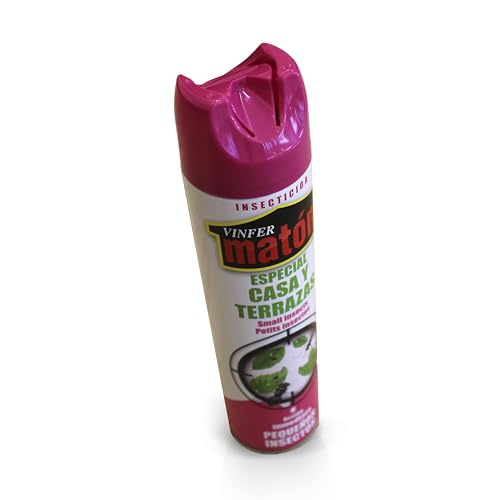 VINFERMATON - Insecticida Matón Casa Jardín Mosquitos y Moscas 600ml