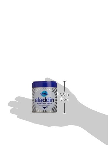 Aladdin - Algodón Limpia Metales, Limpia Plata y Otros Metales - 75 g