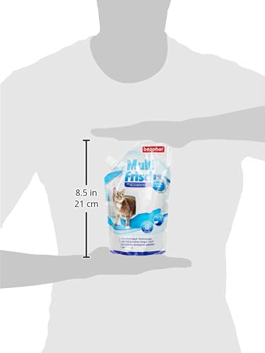 Beaphar Multi Fresco – neutralizador de olores para Gatos – Prolonga la Vida útil de la Arena para Gatos – Fragancia después de la Brisa Fresca – 400 g