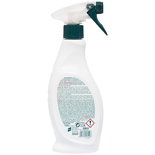 Sanytol – Spray Elimina Olores Desinfectante para Textiles, Elimina Malos Olores Persistentes y Neutraliza Alérgenos, Sin Lejía - Pack de 3 x 500 ml = 1,5L