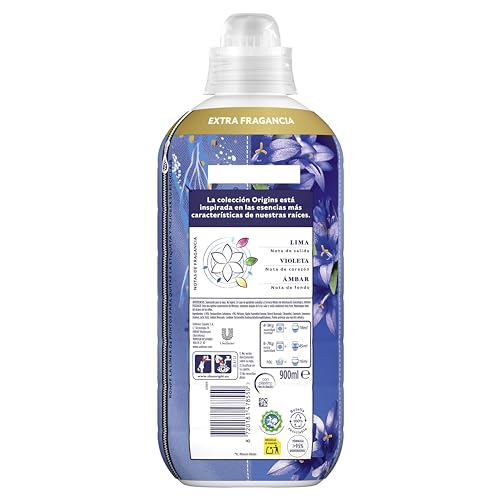 Mimosín Origins Suavizante Concentrado Bergamota Salvaje, 8 x 50 lavados
