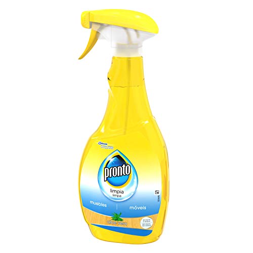 Pronto Pistola Aloe Vera, Limpiador Multiusos 5 en 1 para Muebles y Madera, 500 ml