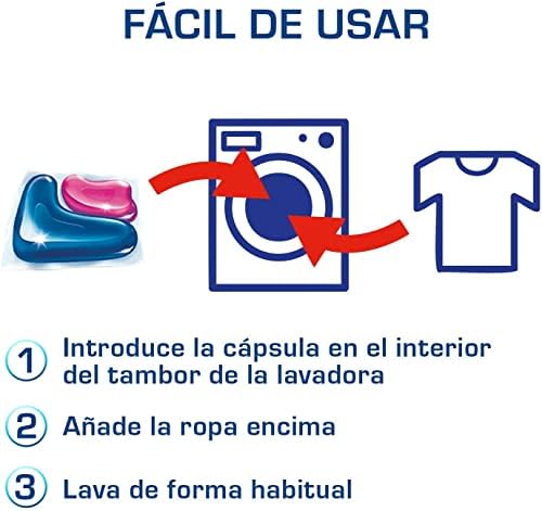 Colon Vanish Advanced Detergente para lavadora con quitamanchas, adecuado para ropa blanca y de color, Formato cápsulas - 32 Unidad (Paquete de 2)