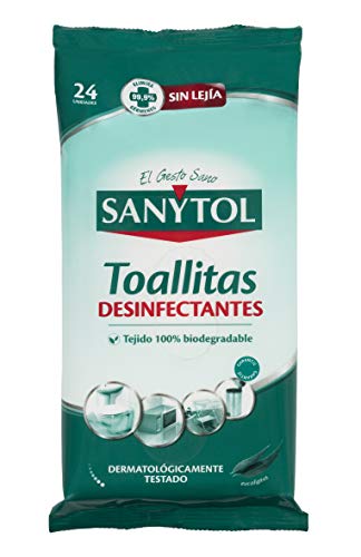 Sanytol Toallitas Desinfectantes Multiuso - 3 x 24 Unidades
