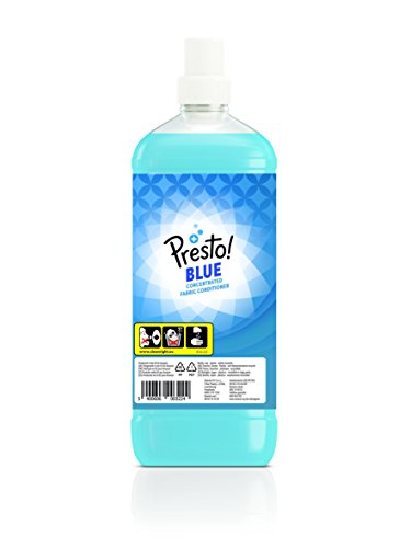 Marca Amazon - Presto! Suavizante de telas azul Floral Fresca, 360 lavados, 9 l, 60 unidad (Paquete de 6)