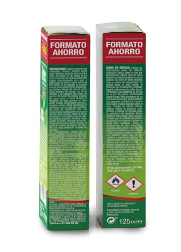 Relec Extra Fuerte Spray Antimosquitos, Repelente de Mosquitos 125ml, Eficaz Contra El Mosquito Tigre, Protección Contra las Picaduras de Mosquitos en Condiciones Extremas y Zonas Tropicales
