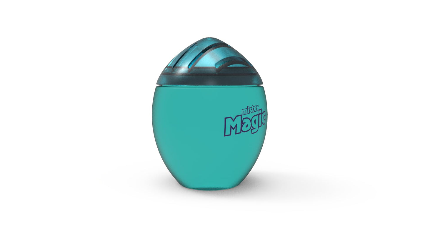 Mr Magic - Huevo Absorbe olores para nevera con bicarbonato y sal marina - Mantiene el aroma de los alimentos - Dura hasta 3 meses