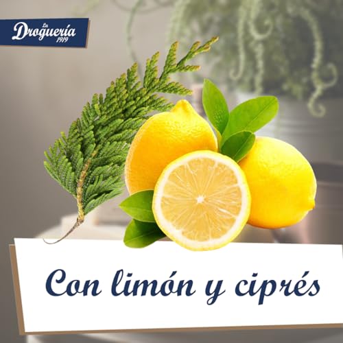 LA DROGUERIA - El Limpiador para la Cocina | Quitagrasas Natural con Aceites Esenciales | Poder Desengrasante y Fragancia Fresca
