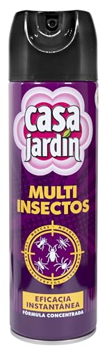 CASA JARDÍN | Aerosol insecticida | Multi Insectos | Eficacia Instantánea | Fórmula Concentrada | 500 ml