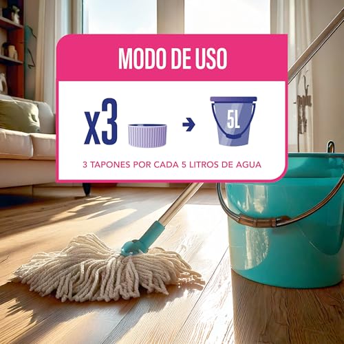 Asevi - Fregasuelos Mascotas Concentrado con Tecnología Patentada contra el Mal Olor | Limpiasuelos Perfumado con PH Neutro para Todo Tipo de Suelos - 12 Botellas x 1 Litro