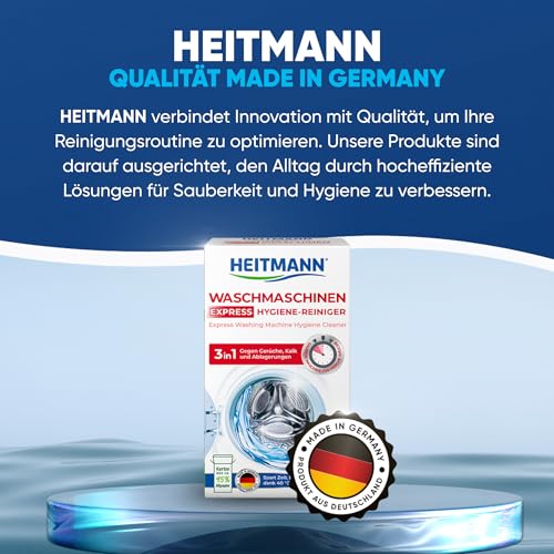 Heitmann Express - Limpiador de lavadoras (250 g)