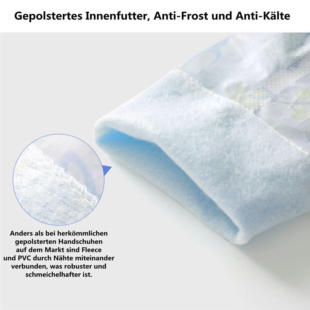 LATRAT 3 pares de guantes de cocina antideslizantes largos, guantes de goma para cocina, lavado de platos, limpieza de lavandería doméstica