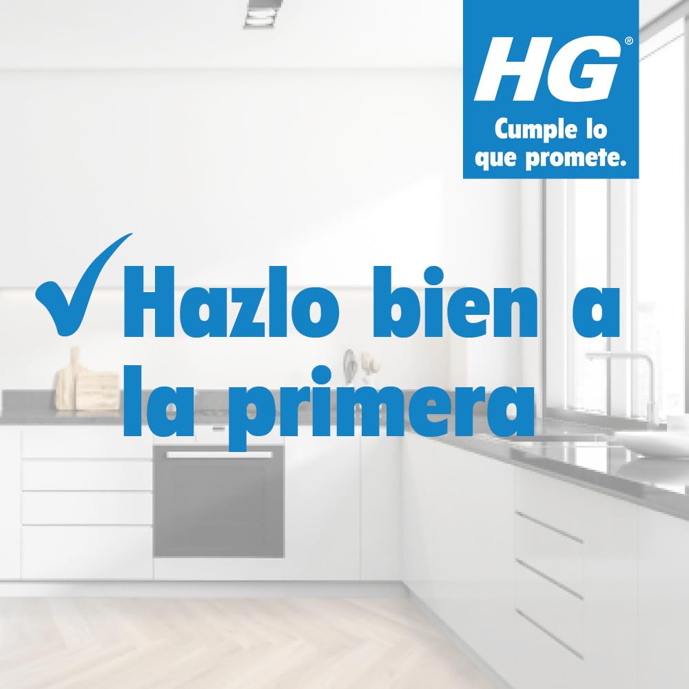 HG Limpieza Rápida para Acero Inoxidable, Elimina Grasa, Suciedad y Huellas Dactilares en Todas las Superficies de la Cocina - Spray de 300 ml (341030130)