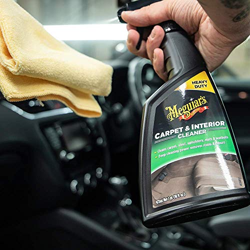 Meguiar's G9416EU Carpet & Interior - Producto de Limpieza para Tapicería y Moqueta, 473 ml