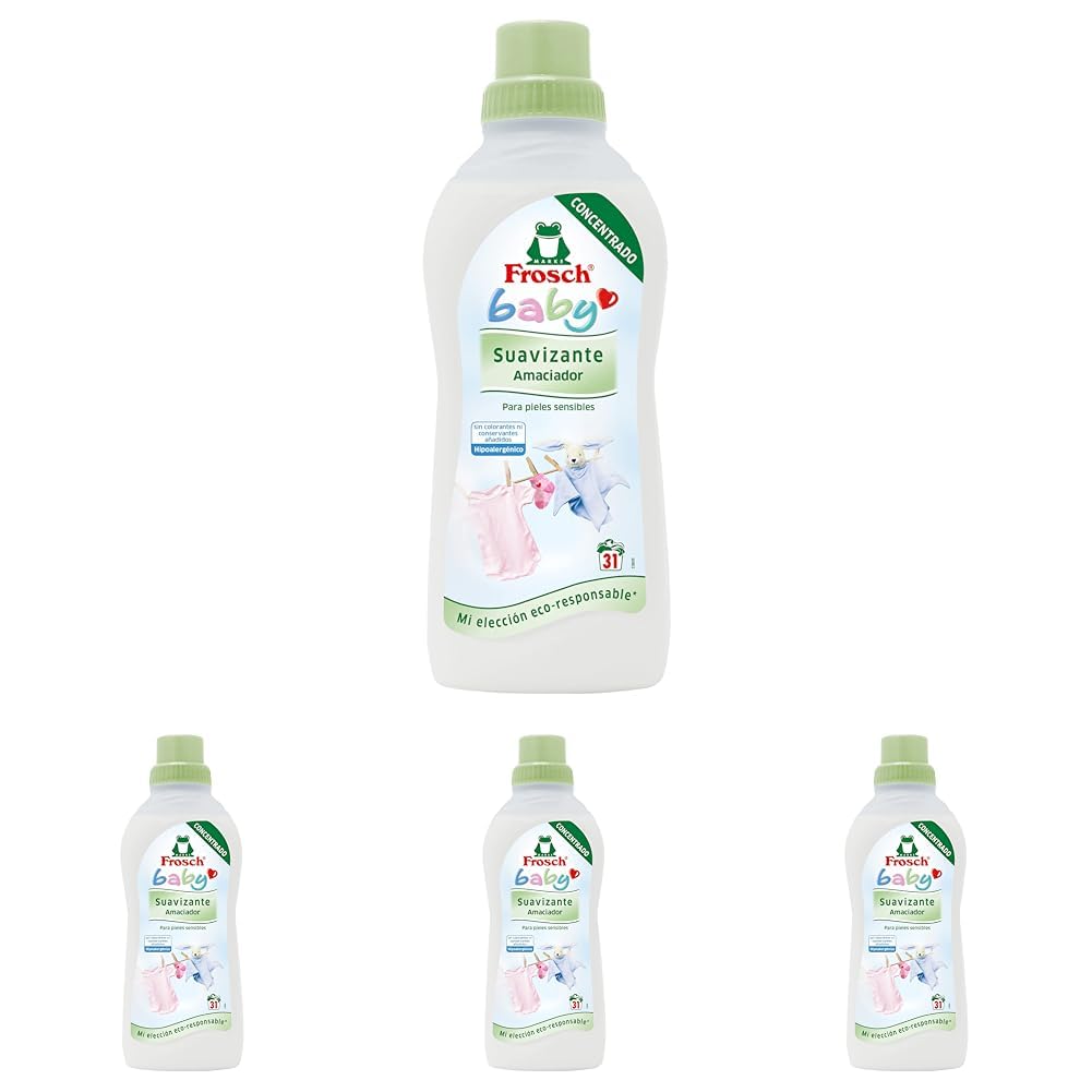Frosch Baby Líquido Suavizante Baby - 750 ml (Paquete de 4)