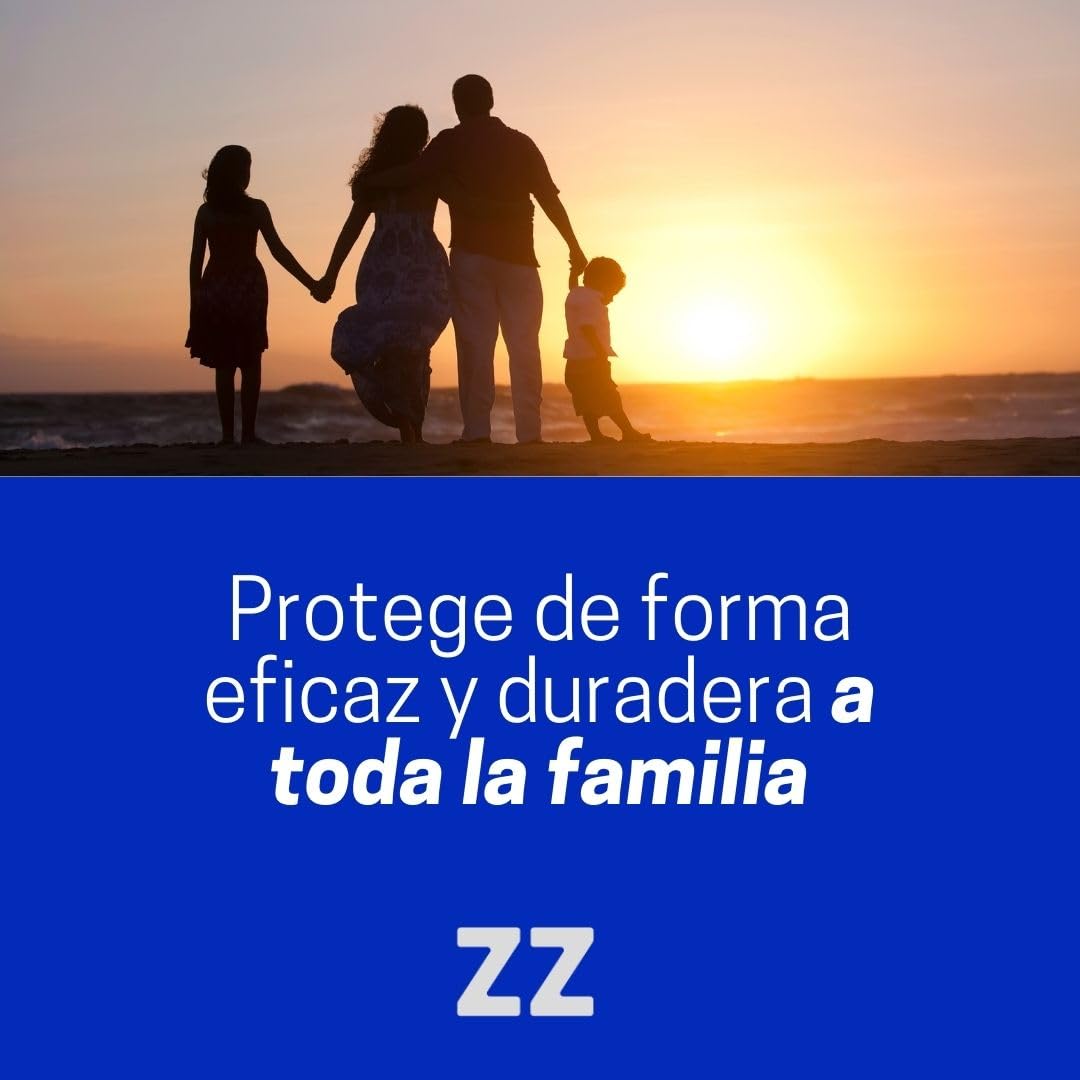 ZZ | Repelente Antimosquitos | Eficaz Contra Mosquitos Transmisores de Enfermedades Tropicales | Sin Olor | Apto a Partir de 1 Año | 8 Horas de Protección | Defensa Integral Contra Mosquitos | 100 ml