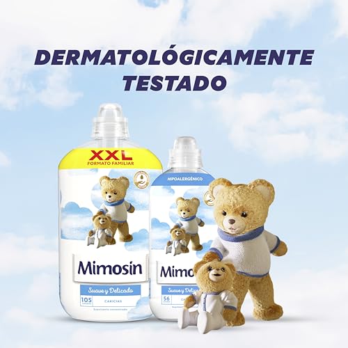 Mimosín Suavizante Concentrado Caricias, 8 x 56 lavados