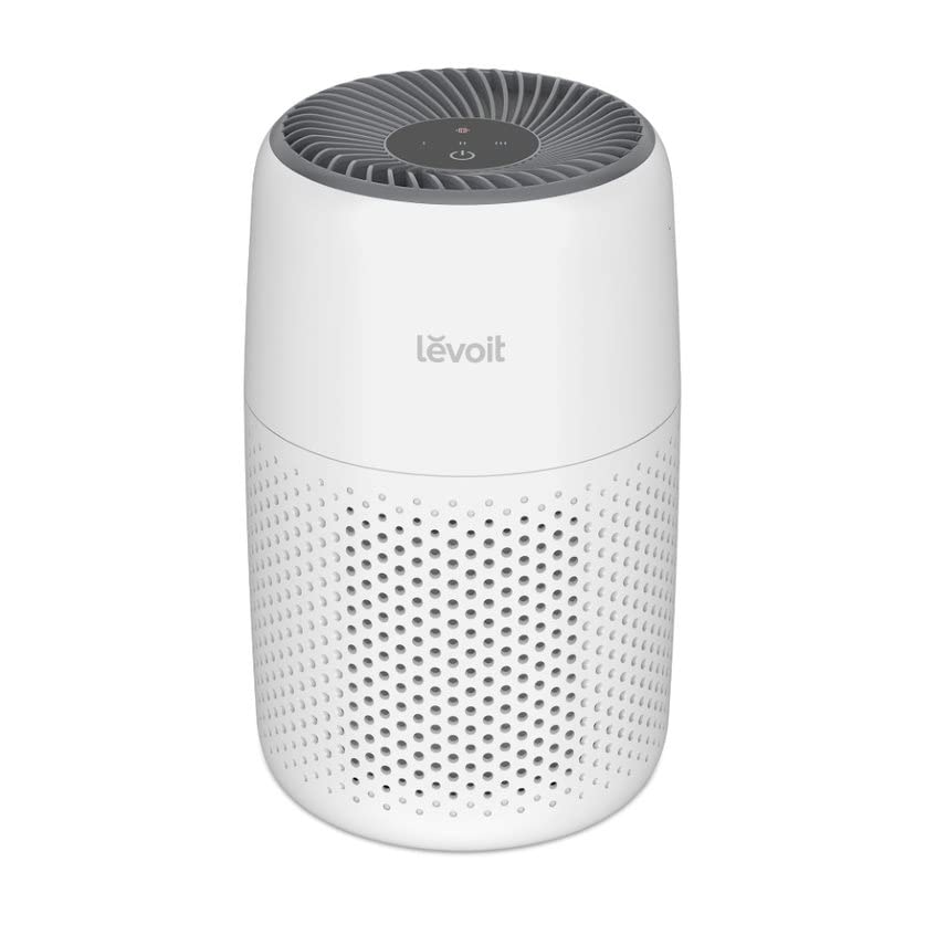 LEVOIT Purificador de Aire con Filtro HEPA para Alergias, Air Purifier con Aromaterapia, Purificador Aire Silencioso 25dB, Bajo Consumo de Energía de 7W, Core Mini