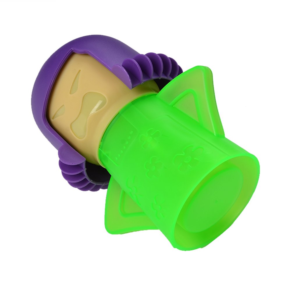 FOROREH Angry mama limpiador de microondas a vapor Horno microondas, Rápida de Cocina Elimina con Agua y Vinagre Desinfecta para Hogar sin Detergente de Vapor de Acción limpia microondas muñeco