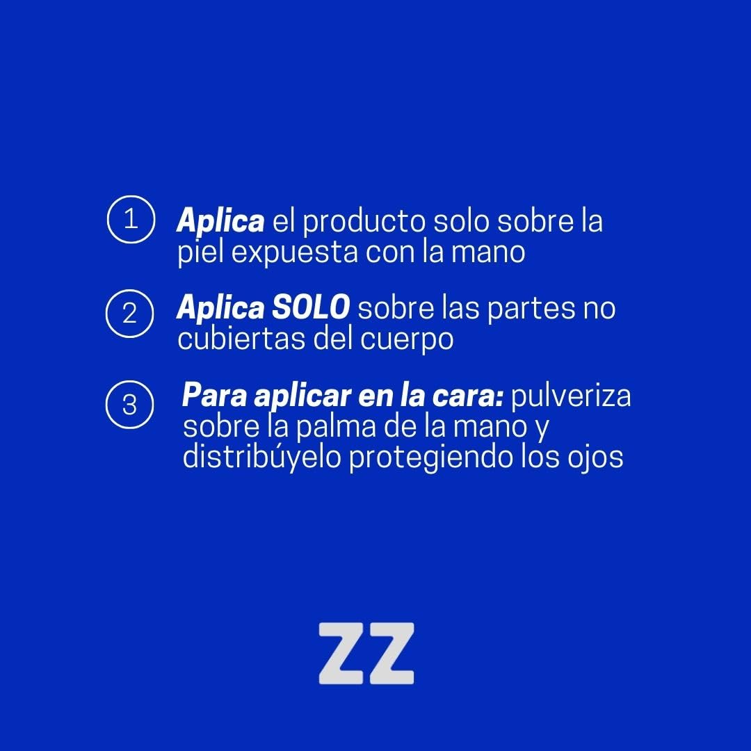 ZZ | Repelente Antimosquitos | Eficaz Contra Mosquitos Transmisores de Enfermedades Tropicales | Sin Olor | Apto a Partir de 1 Año | 8 Horas de Protección | Defensa Integral Contra Mosquitos | 100 ml