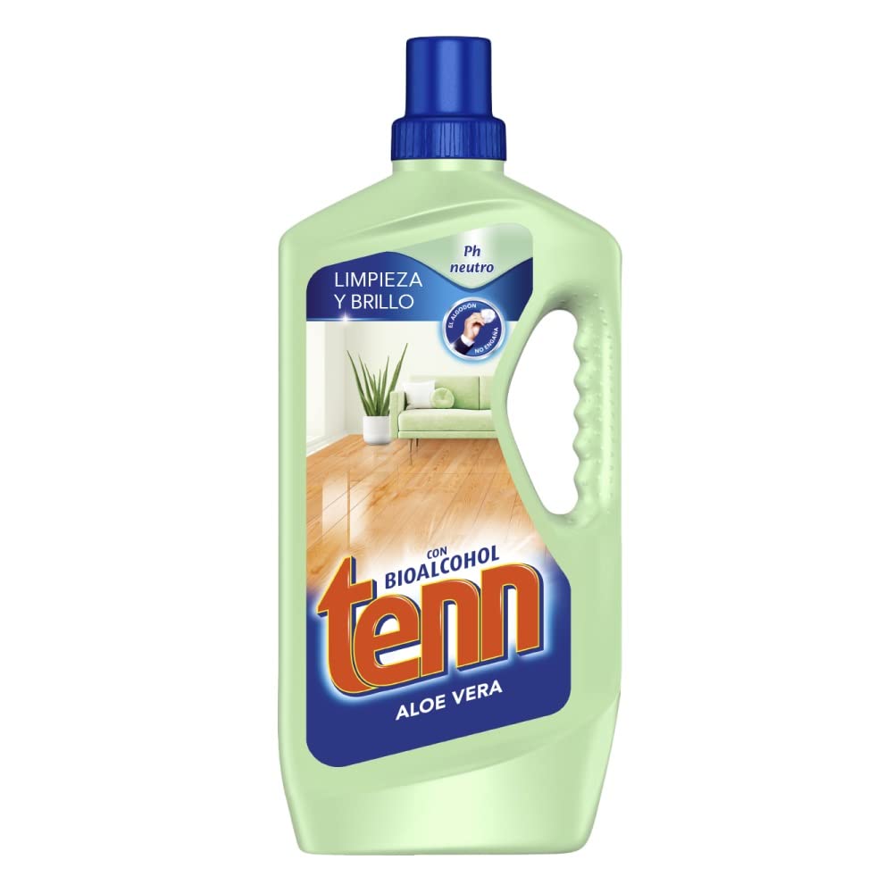Fregasuelos Limpieza Premium para Suelos Delicados con Aloe Vera - Friegasuelos Fórmula de pH Neutro 1,3L - óptimo para Parquet, Mármol, Cerámica, Gres y Terrazo