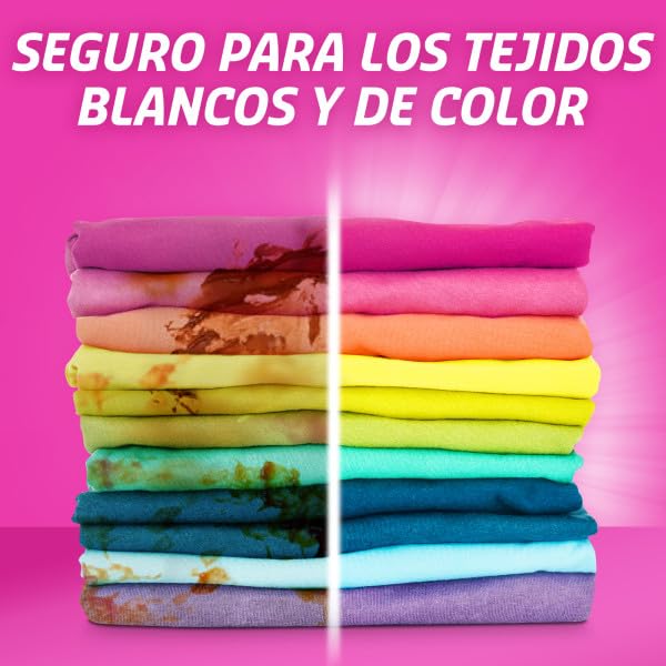 Vanish Oxi Action - Quitamanchas para Ropa Blanca y de Color, en Polvo, Sin Lejía - Pack de 2 x 960 g