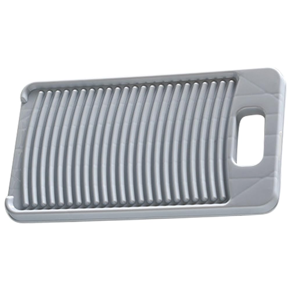 Alipis Tablas De Plástico Para Ropa Tabla De Lavandería Tabla De Lavado De Manos Para El Hogar Tabla De Fregar Herramienta Portátil Para Lavar Ropa A Mano Para El Hogar Dormitorio Gris