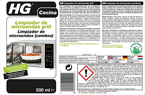 HG Limpiador de Microondas Grill, 500 ml