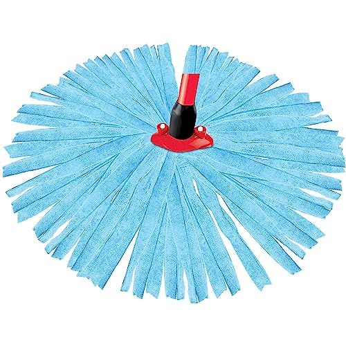 Vileda 167433 Fregona microfibras tiras, cabezal universal, azul, 1 unidad