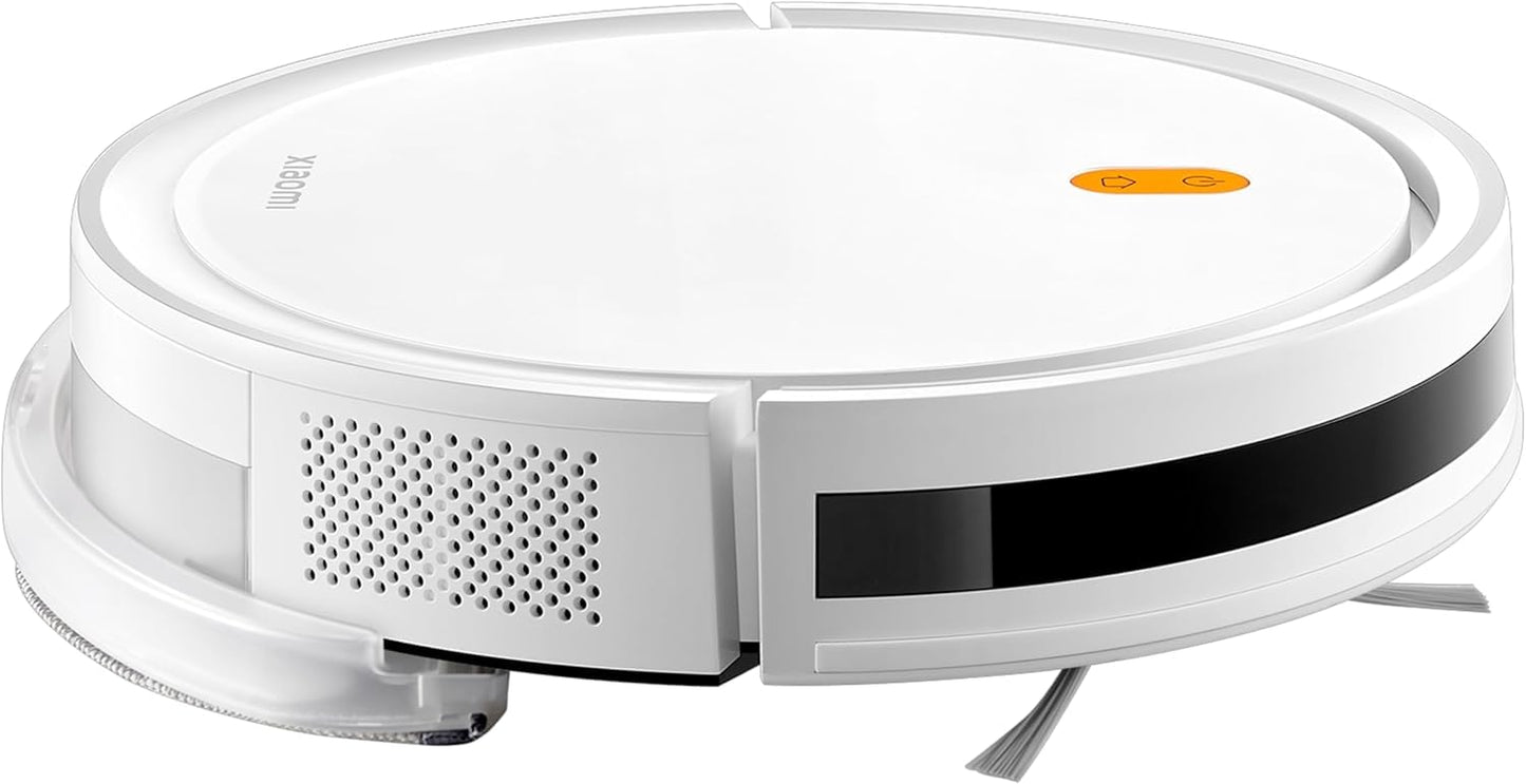Xiaomi Robot Vacuum E5 - Robot Aspirador con Función de aspiración y fregado en uno, succión de 2000 Pa, Planificación Inteligente de rutas, Blanco (Versión ES)