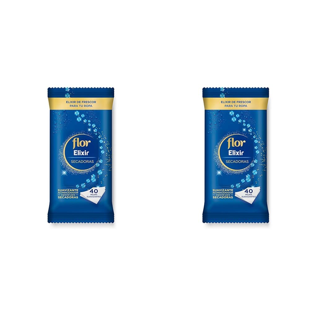 Flor Elixir Secadoras Suavizante Acondicionador, 430g (Paquete de 2)
