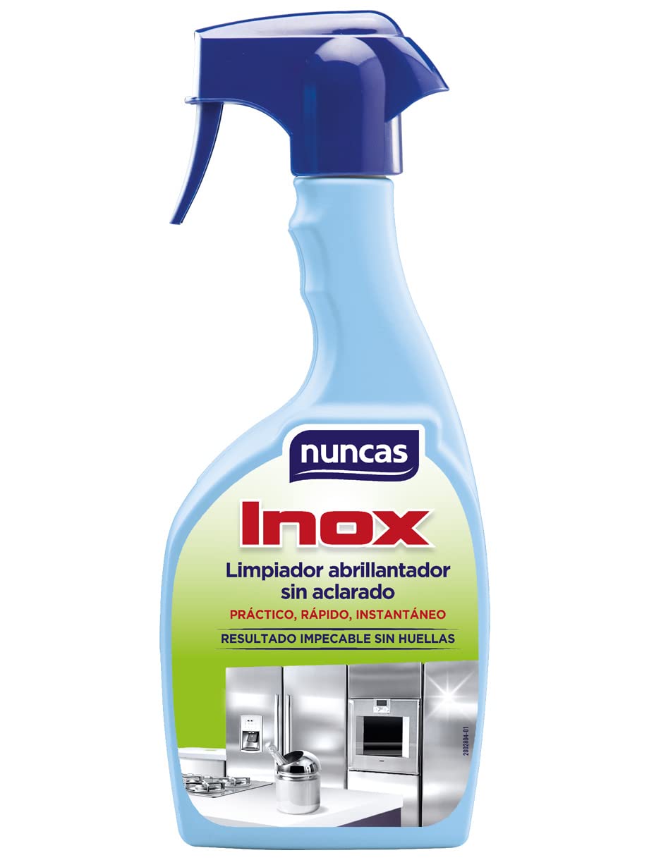 Nuncas Inox - Spray Detergente Abrillantador - 500ml