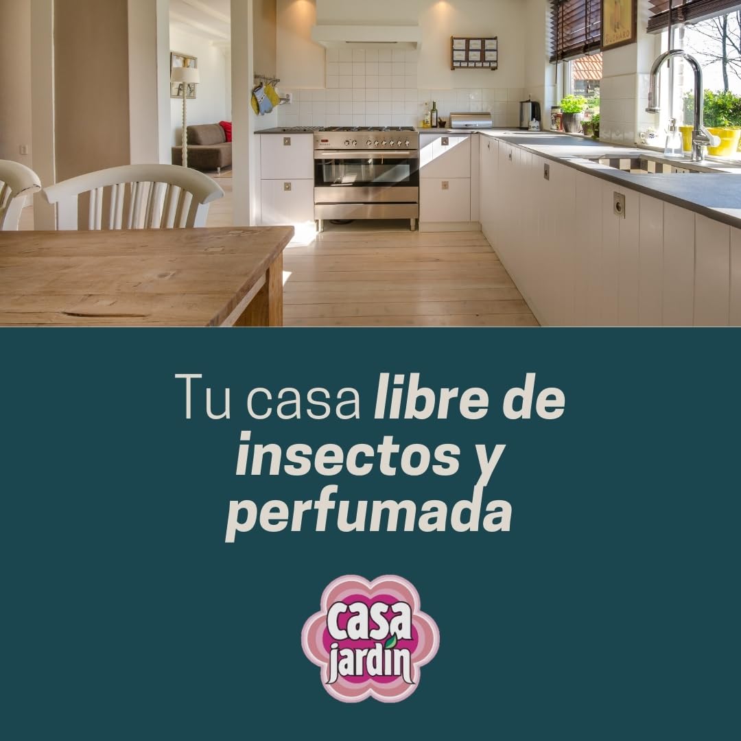 CASA JARDÍN | Aerosol insecticida | Multi Insectos | Eficacia Instantánea | Fórmula Concentrada | 500 ml