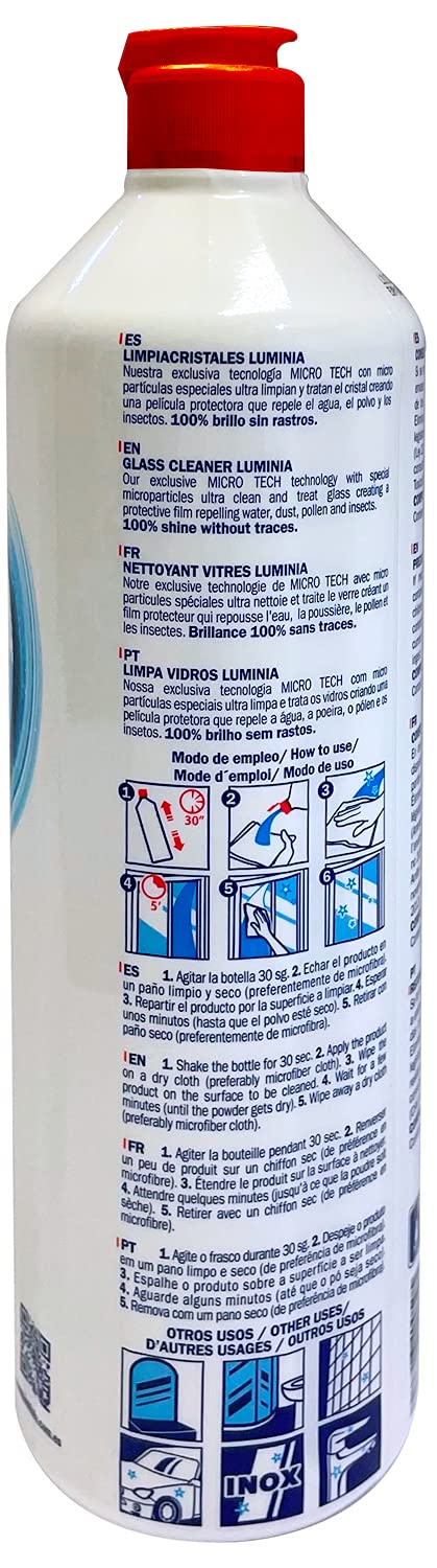 Luminia - Producto de Limpia Cristales - 750 ml