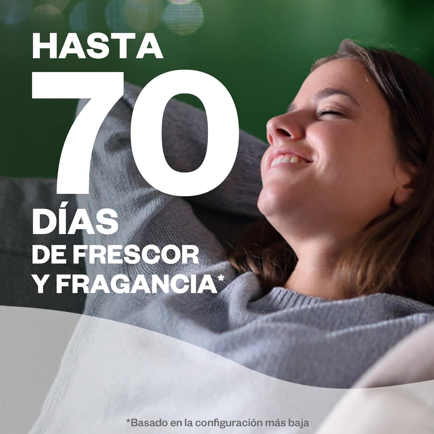 Air Wick Active Fresh Spray Automático Sin Aerosol, Ambientador Hogar Fragancia Brisa Marina, 1 Aparato, 2 Recambios, Neutralizador de Olores, Hasta 70 Días de Frescor