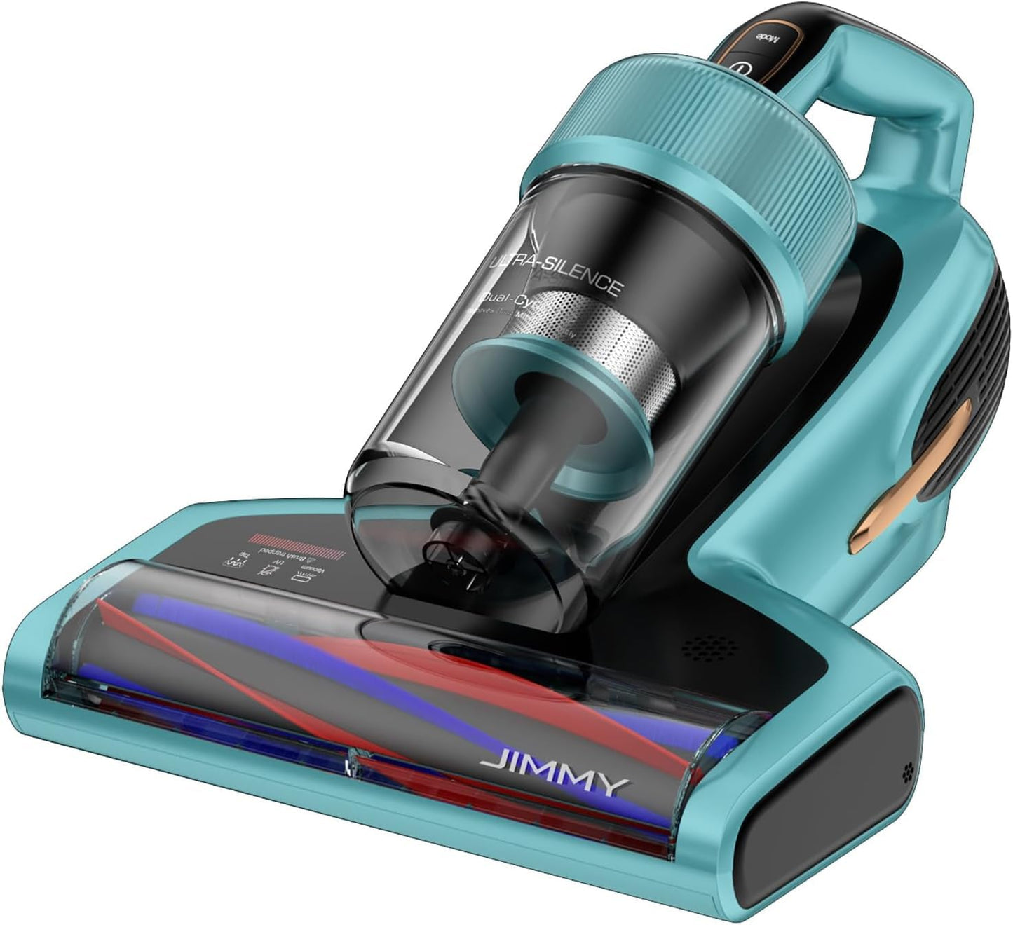 Jimmy BX7 Pro Aspirador Anti-ácaros 700W, Aspirador de mão con Esterilização UV Lamp e Ultra-sónica, Sensor Inteligente de Sujidade, para Colchões, Cama e Sofás