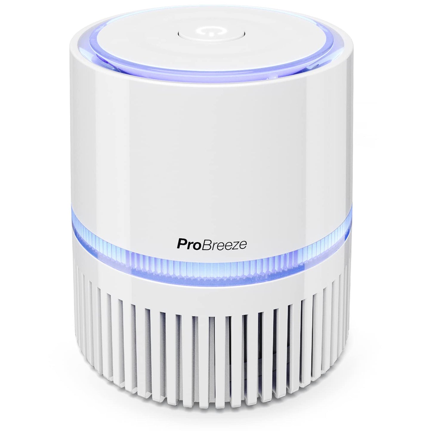 Pro Breeze Purificador de Aire Mini con Auténtico Filtro HEPA e Ionizador - Limpiador de Aire Personal de Escritorio con Luz Nocturna - Para Hogar, Trabajo, Oficinas | USB y Alimentación Principal