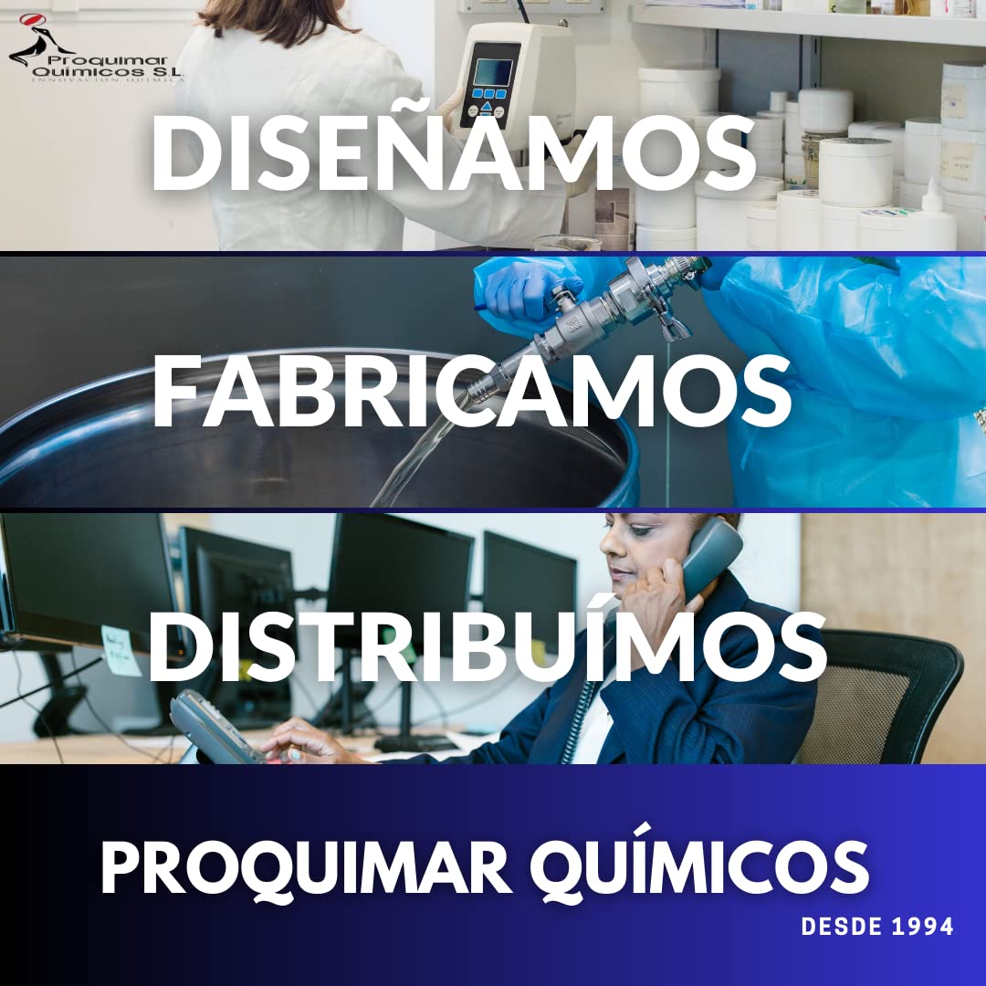 Proquimar | Abrillantador de Neumáticos Profesional - Efecto Brillo Húmedo y Protección - Fórmula Duradera y Antidesgaste - Fácil Aplicación - Garrafa 5L