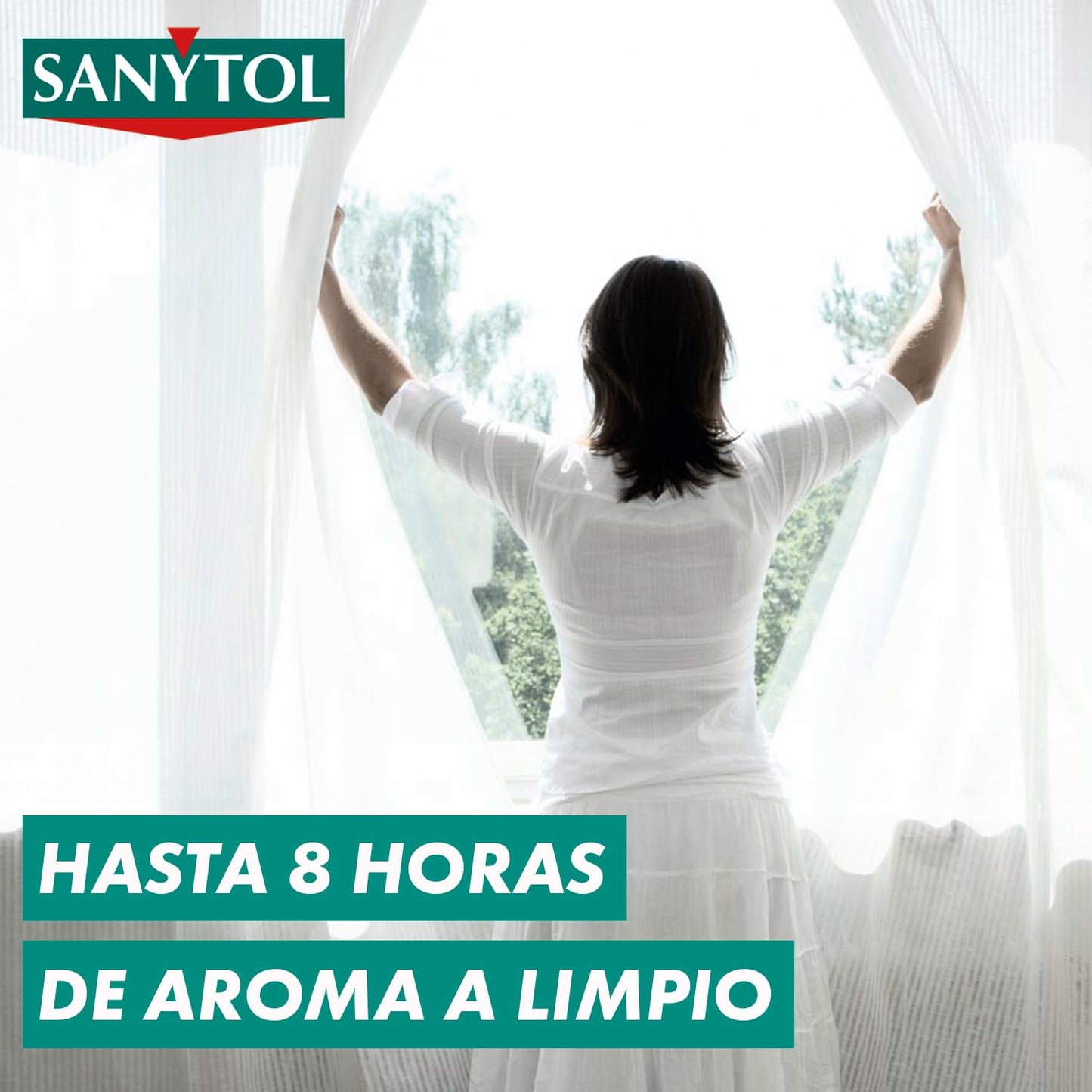 Ambientador sanytol desinfectante para hogar y tejidos spray bote de 300 ml