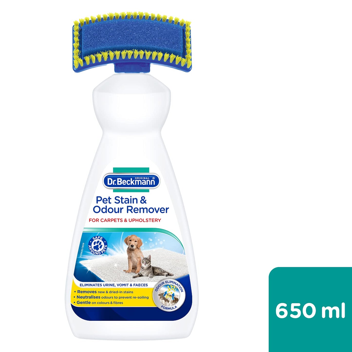 Dr Beckmann Pet Stain & Odour Remover (for Carpet & Upholstery) Multicolor
