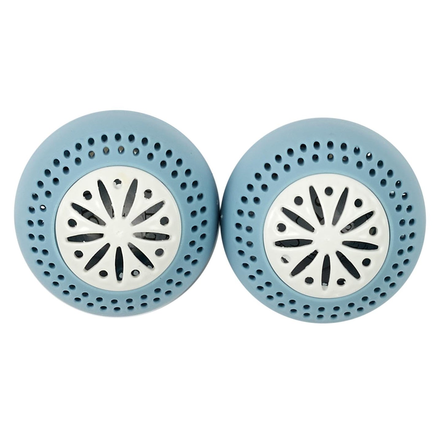 Easy Make CMKB5657 Set 2 Bolas ANTIOLOR Nevera, Polipropileno, Gris Burdeos/Azul Cielo Color Aleatorio, 2 Unité (Lot de 1), 2