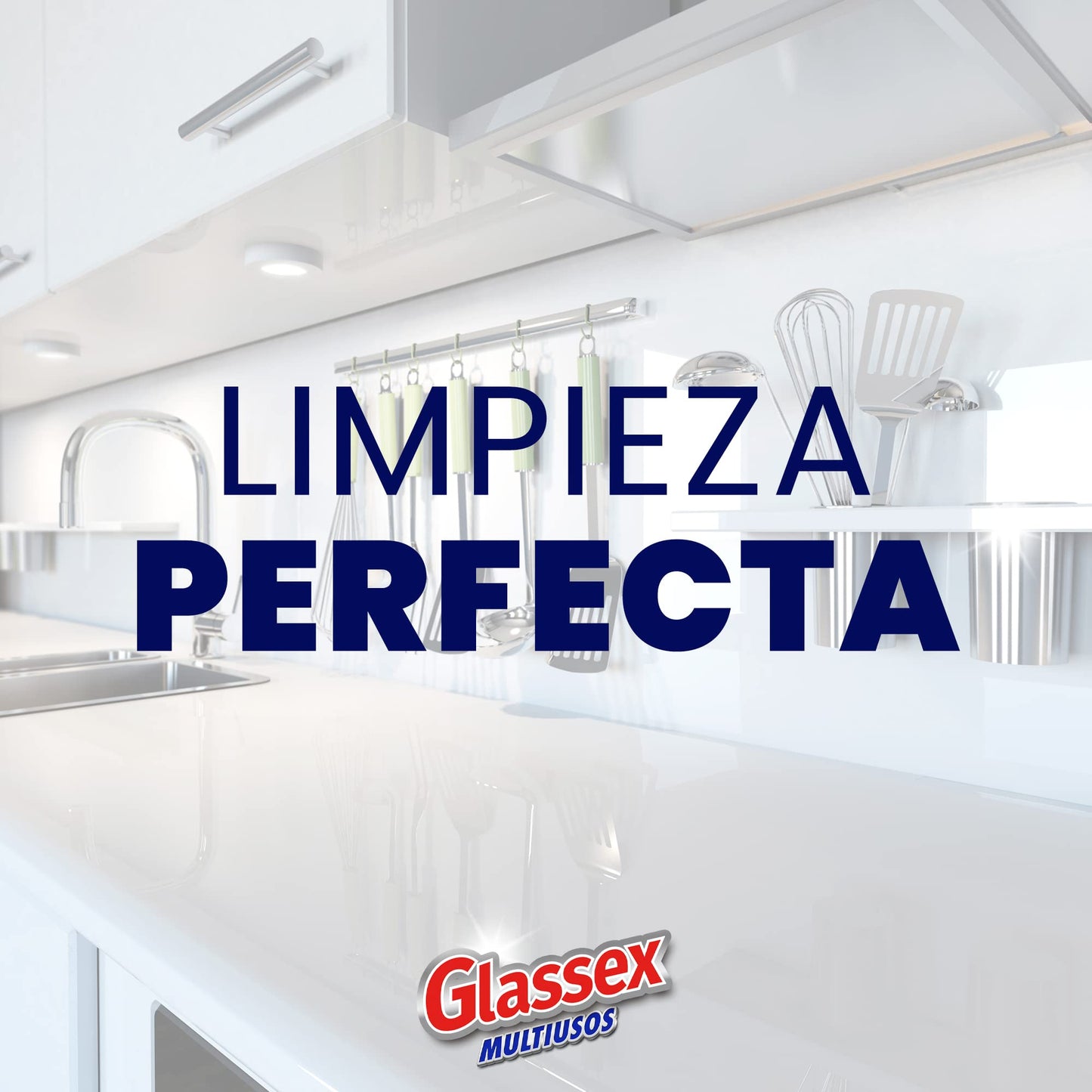 Glassex - Limpiador multiusos y cristales, formato pistola spray - 750 ml