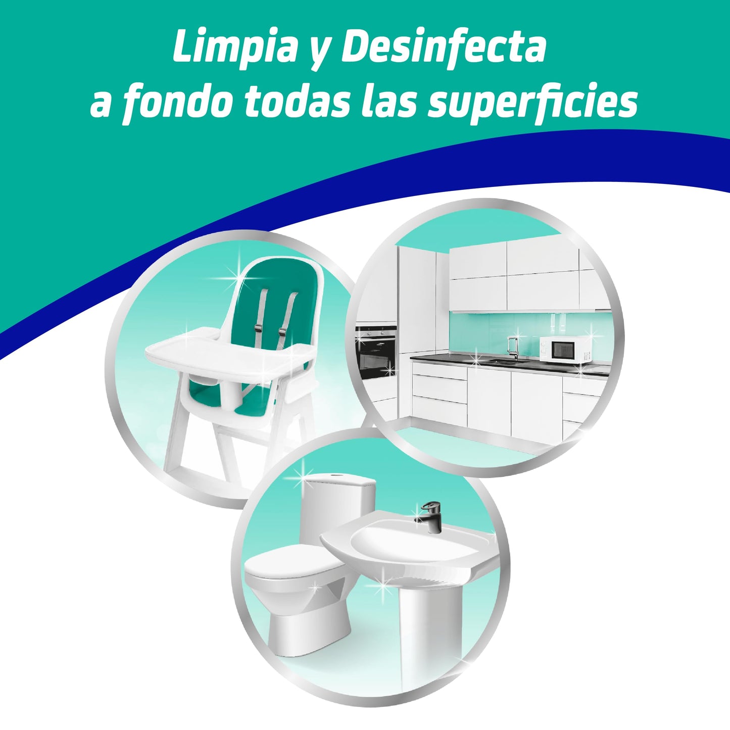 Asevi Desinfectante Multiusos Asevi 'Ready to Use' - Limpiador Desinfectante Multiusos - Sin Lejía - Elimina Gérmenes, Bacterias y Virus - Agradable Aroma - Envase de 750 ml