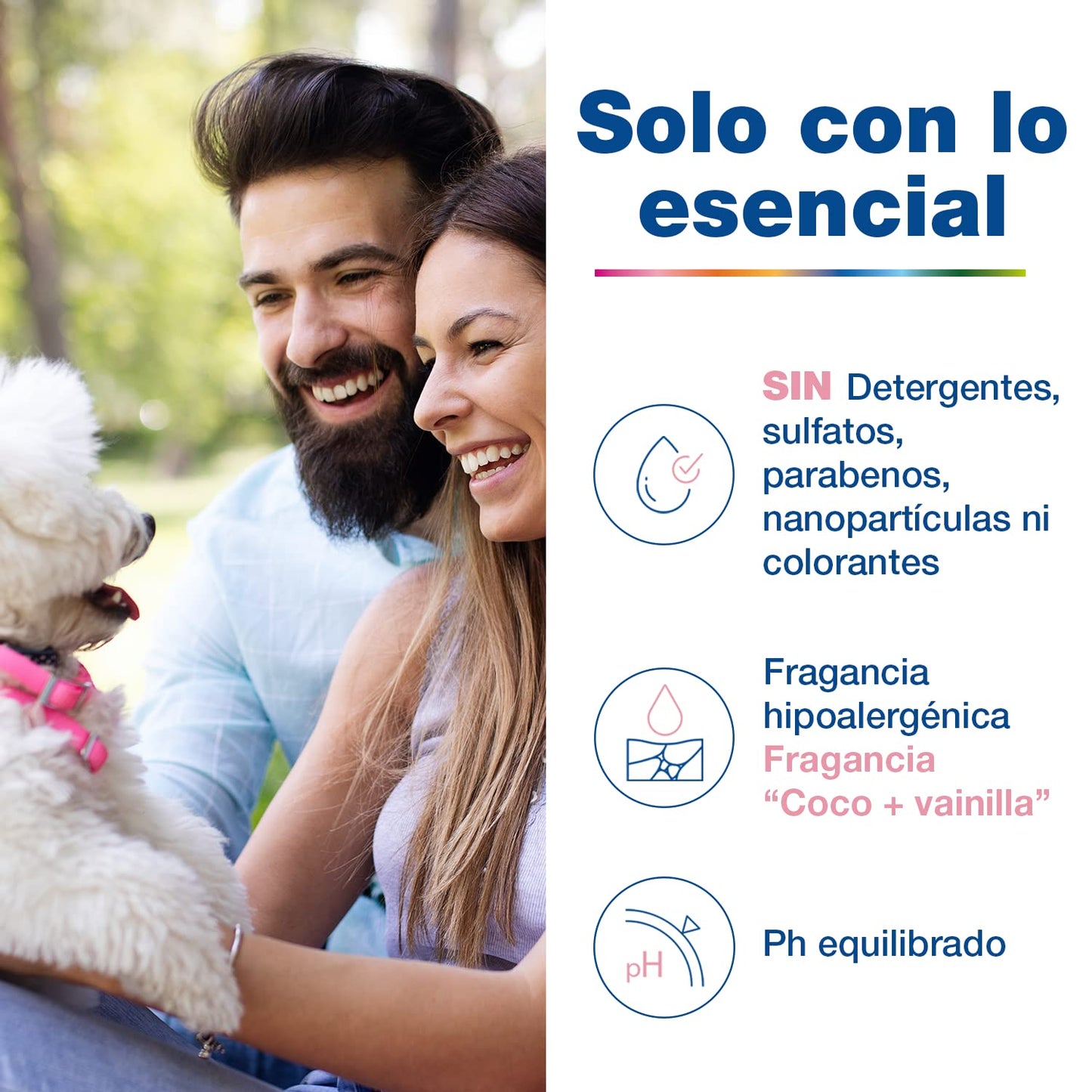 DOUXO S3 Calm Champú para Perros y Gatos - Higiene para Pieles sensibles - Alivia y Protege - Fragancia hipoalergénica - 200ml