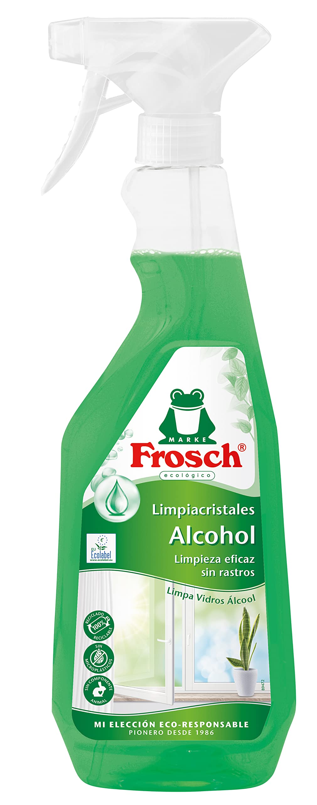 Frosch Pulverizador Limpiacristales - 750 ml