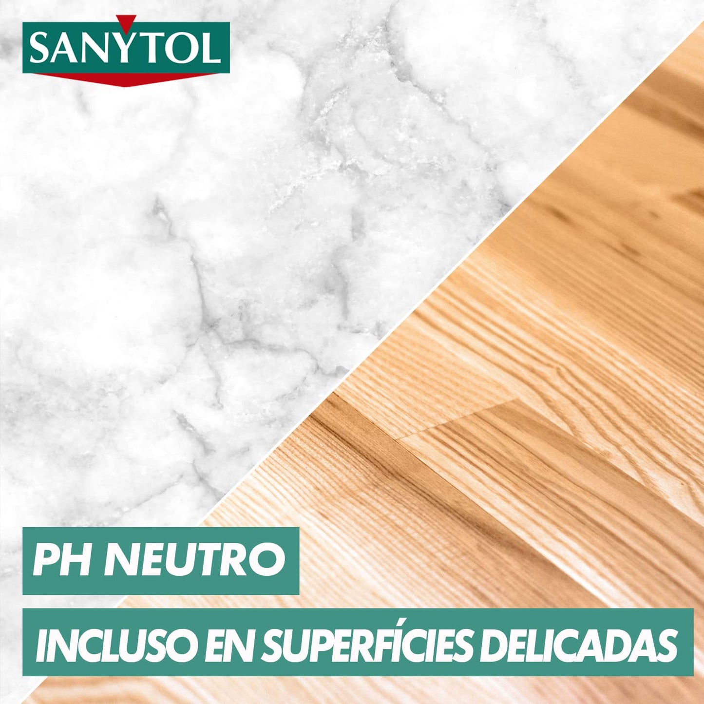 Sanytol – Botella Desinfectante Limpiahogar - Pack de 4 x 1.200 ML = 4,8L