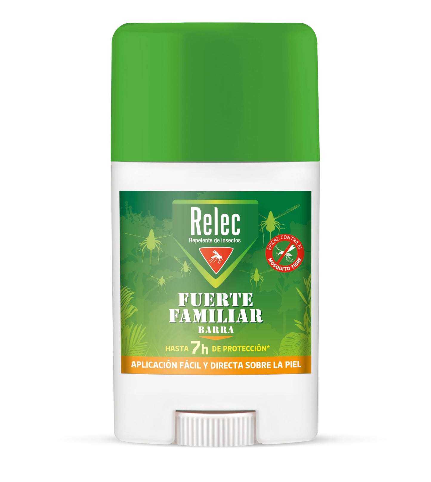 Relec Fuerte Familiar Stick Antimosquitos, Repelente de Mosquitos 50 ml, Eficaz Contra El Mosquito Tigre, Eficacia y Protección Contra las Picaduras de Mosquitos en Zonas Templadas