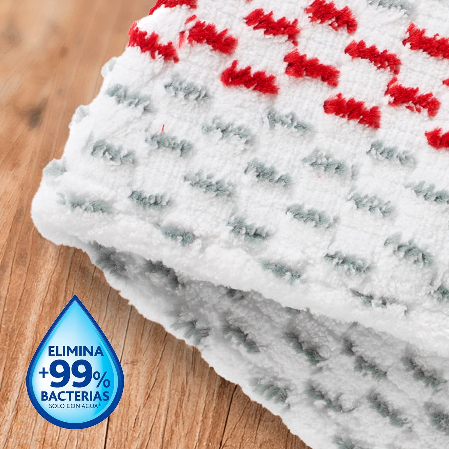 Vileda 1·2 Spray MAX, Fregona Mopa con Spray pulverizador, Friega el Suela sin Cubo, Botella 650ml, Recambio Reutilizable de Microfibra, para Todo Tipo de Suelos