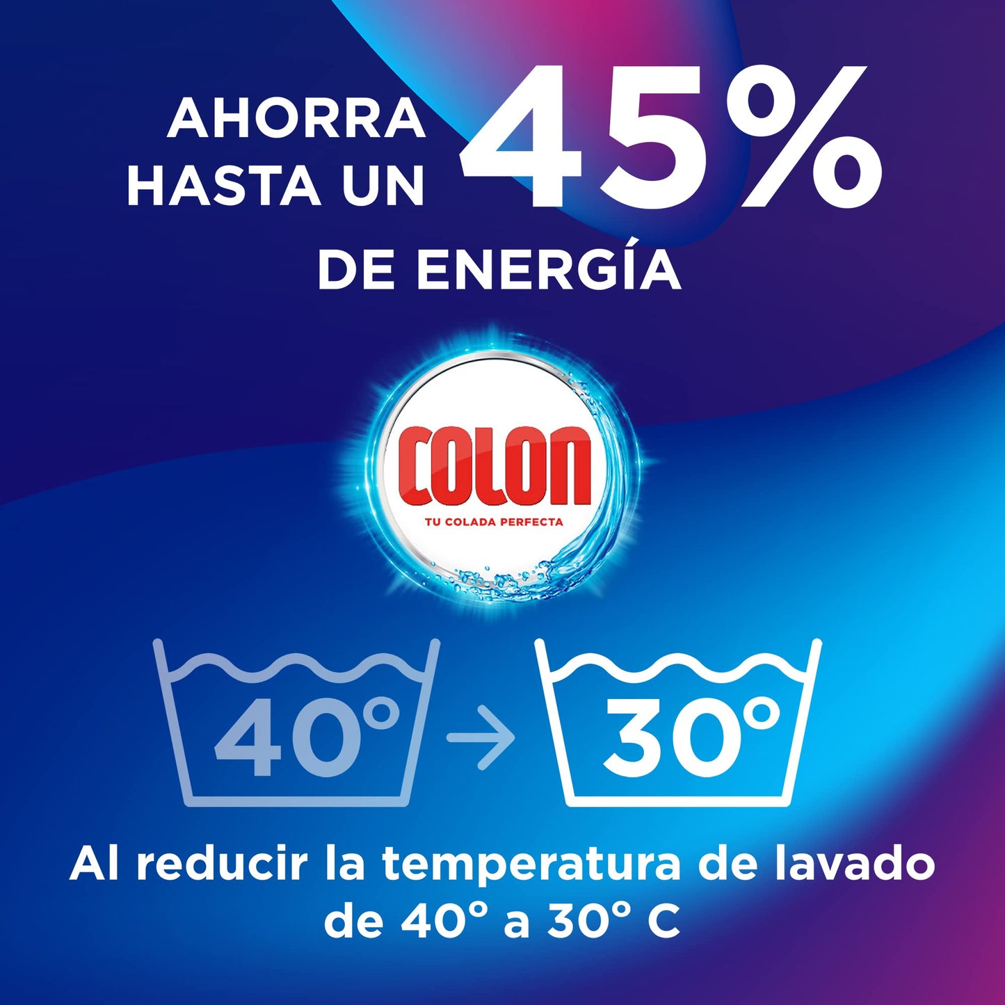 Colon Gel Activo - Detergente para lavadora líquido, fórmula higiene, adecuado para ropa blanca y de color, formato gel - pack de 5, hasta 170 dosis